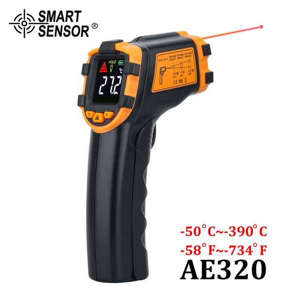 Digital Infrared Thermometer Non-Contact Laser Termometer IR LCD Display