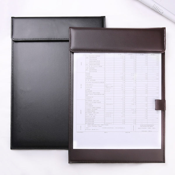 Sharkbang PU Leather Business Clip Board/ Organizer With Pen Holder.