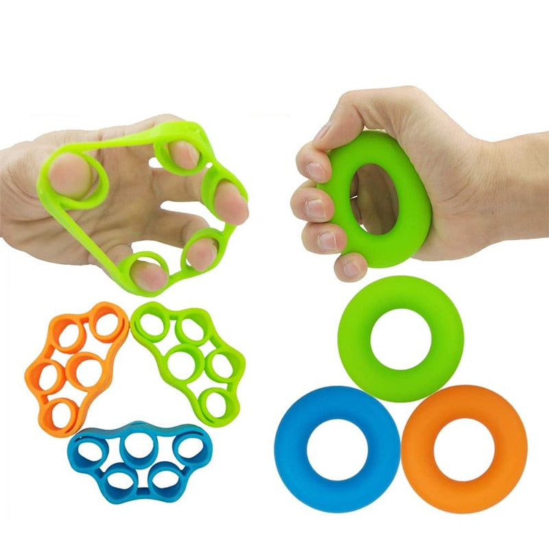 SKDK Silicone Hand Grips AND Finger Strengthener.