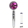 2021 Shower Head Water Saving Flow 360 Degrees Rotating With Small Fan ABS Rain High Pressure spray Nozzle Bathroom Accessories