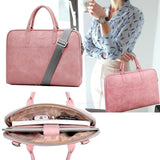 Waterproof Scratch-resistant Laptop Briefcase. 13, 14, 15 inch Notebook Shoulder Bag.