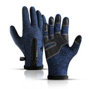 Winter Windproof Outdoor Sports Men Gloves Touchscreen Driving Motorcycle Skiing Waterproof Non-Slip Warm Fleece Women Gloves