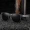 GM Polarized Sunglasses 100% Natural Wooden Sunglasses Frame Bamboo Black UV400