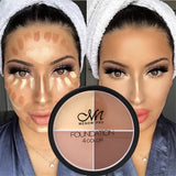 4 Colors Face Makeup Concealer/ Oil Control/Long-lasting Moisturizing Repair.