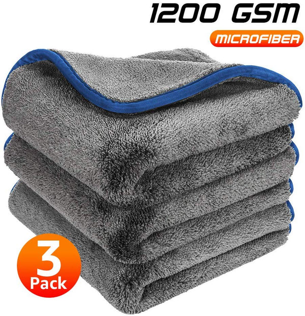 1200GSM Thick Car Wash Microfiber towel