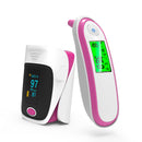 JYHealth Fingertip Pulse Oximeter Medical Body Infrared Thermometer