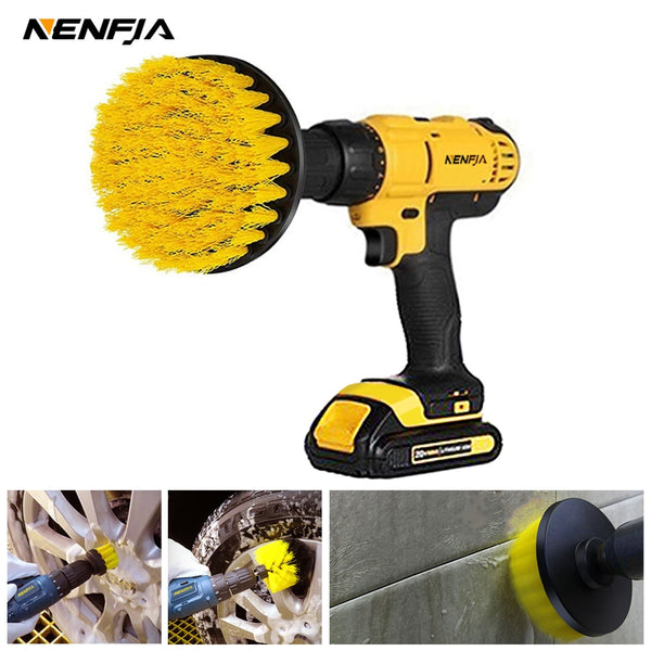 All Purpose Cleaning brush heads.  Cleans tile grout in your shower and floor. Drill not included only the heads