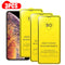 9D 3Pcs Tempered Glass For iPhone 11 12 13 14 Pro Max Plus Screen Protector For iPhone X Xr Xs Max 6 7 8 SE Full Cover Glass