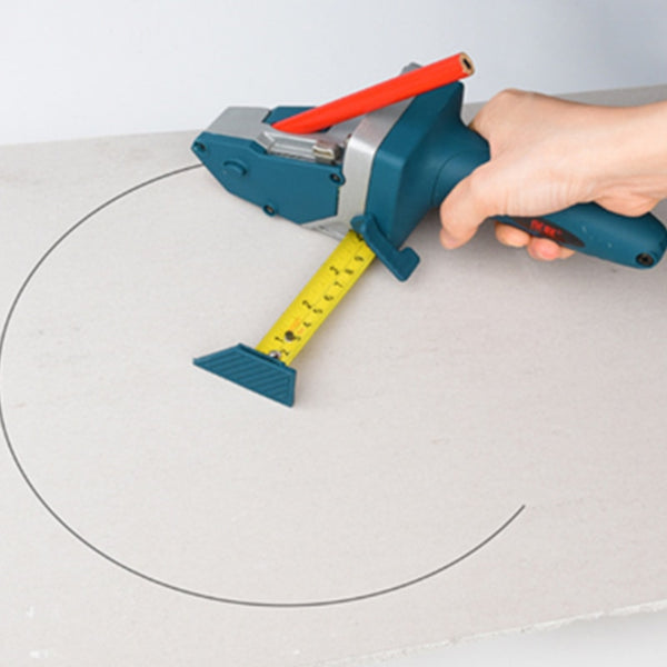 Gypsum Board Drywall/Woodworking cutting tool with measuring tape.