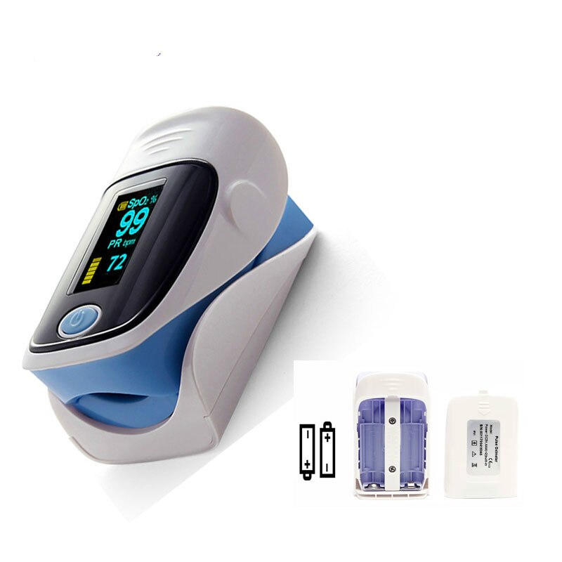 JYHealth Fingertip Pulse Oximeter Medical Body Infrared Thermometer