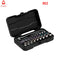 24 in 1 Multi-purpose Ratchet Wrench Screwdriver S2 Magnetic Bits Tools Set