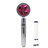 2021 Shower Head Water Saving Flow 360 Degrees Rotating With Small Fan ABS Rain High Pressure spray Nozzle Bathroom Accessories