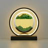 LED quicksand painting hourglass art night light