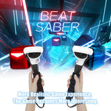 Meta Oculus Quest 2  VR Controllers Long Stick Handle Dual Lightsaber Playing Beat Saber Games for Quest/Rift S