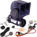 FARBIN Snail Air Horn With Compressor Relay Harness 12V 150db Super Loud Dual Tone Car Horn For Truck Motorcycle Car