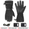 Motorcycle Heated Gloves Winter Warm Lithium Battery Heated Gloves Touch Screen Waterproof Skiing Heated Rechargeable Gloves