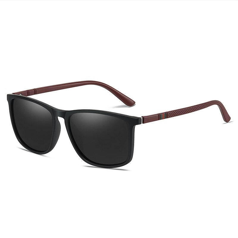 High Quality Sunglasses Men Polarized Square Sun Glasses UV400