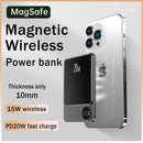 10000mAh Magnetic Power Bank Fast Charging External Battery For Iphone 15W Wireless Charge Powerbank
