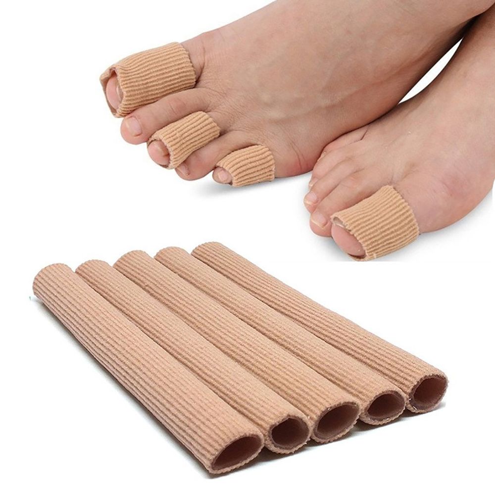 Fabric Tube Toe Separator For Foot Care and Medication Applicators.