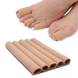 Fabric Tube Toe Separator For Foot Care and Medication Applicators.