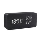 Wooden Alarm Clock USB/AAA Powered