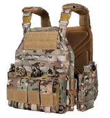 1000D Nylon Plate Carrier Tactical Vest Outdoor Hunting Protective Adjustable MODULAR Vest (AirSoft)