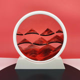 3D Moving Sand Art Nordic Creative Oranment Liquid Hourglass Flowing Sand