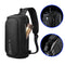 OZUKO Fashion Men Chest Bag Anti Theft Male Sling Messenger Bags Waterproof Male Outdoor Chest Pack Man USB Charge Crossbody Bag