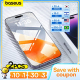 Baseus 2Pcs Screen Tempered Protector Glass Film For iPhone 14 Pro Max Protector For iPhone 13 Pro.