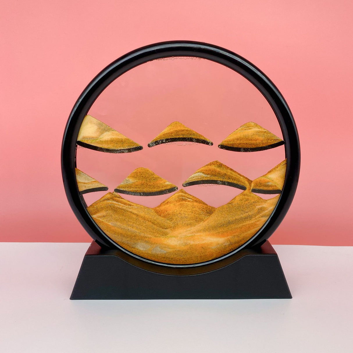 3D Moving Sand Art Nordic Creative Oranment Liquid Hourglass Flowing Sand