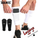 Aolike  Leg Sleeves With Pocket For Supporting Shin Guards For Football OR Soccer.