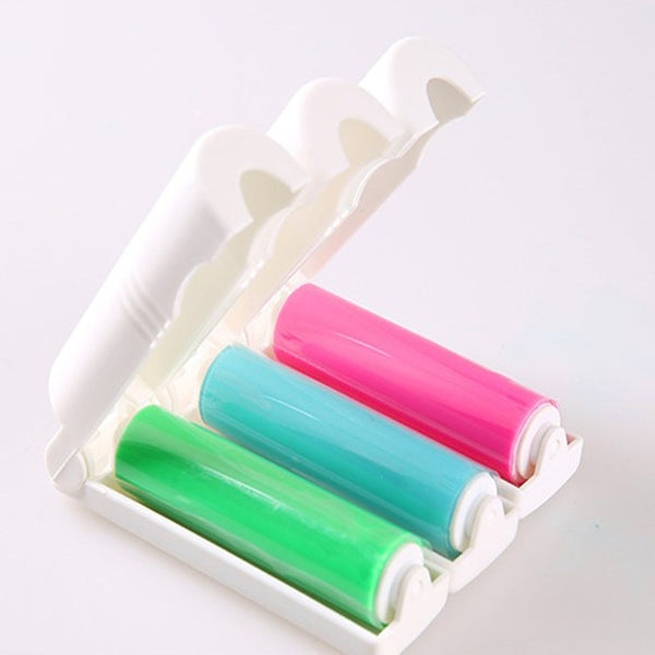 1Pcs Mini Foldable/Washable Sticky Lint Roller.