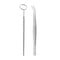 6pc/8pc Dental Mirror Stainless Steel Dental Dentist Prepared Tool Set Probe Tooth Care Kit Instrument Tweezer Hoe Sickle Scaler