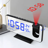 LED/USB Digital Desktop 2 Function Alarm Clock With Time Projector.