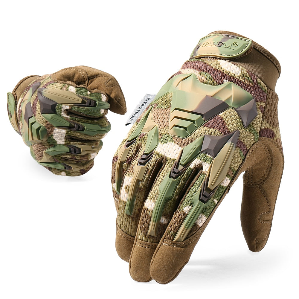 Tactical touch screen Full Finger Gloves