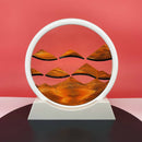 3D Moving Sand Art Nordic Creative Oranment Liquid Hourglass Flowing Sand