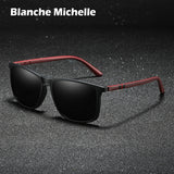 High Quality Sunglasses Men Polarized Square Sun Glasses UV400