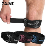 AOLIKES 1PCS Adjustable Knee Pad Brace Support for hiking, running and sports.