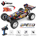 Remote control high speed off-road racing car. 75KM/H 4WD RC Car.