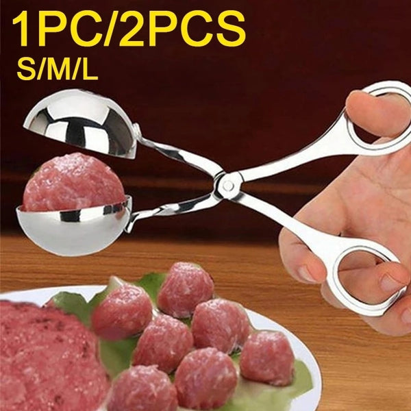 Stainless Steel Meatball Shaper Or Fruit Scoop.