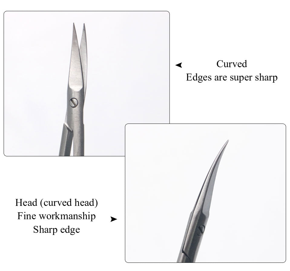 Stainless Steel Straight  Curved Hemostatic Forceps