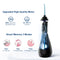 SEAGO Water Flosser Cordless Portable Oral Dental Irrigator for Teeth 5 Jet Tips, IPX7 Waterproof Rechargeable for Home Travel