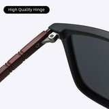 High Quality Sunglasses Men Polarized Square Sun Glasses UV400