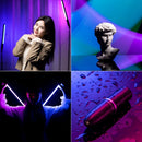 Ulanzi VL119 Handheld RGB Colorful Stick Light 19.68 inch Handheld LED Light Wand CRI 95+ 2500K-9000K Photography Studio Lamp