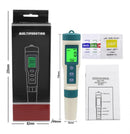 8 IN 1 Digital Water Quality PH Test Pen With Backlight TDS EC PH ORP Temp Meter Analysis Hydrogen-rich Drinking Water Tester
