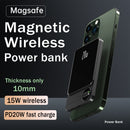 10000mAh Magnetic Power Bank Fast Charging External Battery For Iphone 15W Wireless Charge Powerbank