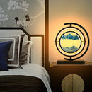 LED quicksand painting hourglass art night light