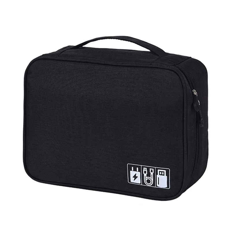 Cable Storage Bag Waterproof Digital Electronic Organizer