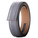 No Buckle 3.5cm Width Cowskin Genuine Leather Belt Men Without Automatic buckle