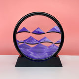 3D Moving Sand Art Nordic Creative Oranment Liquid Hourglass Flowing Sand